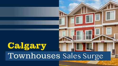 Affordability Boosts Calgary Townhouse Sales by 17% | Please check out our video.