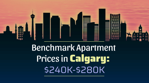 Benchmark Apartment Prices in Calgary: $240K-$280K | Please check out our video.