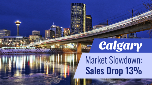 Calgary Market Slowdown: Sales Drop 13% | Please check out our video.