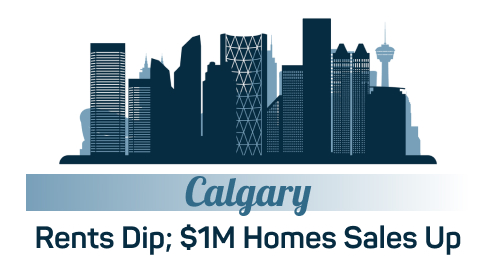 Calgary Rent Cools; But $1M Home Sales Heat Up | Please check out our video.