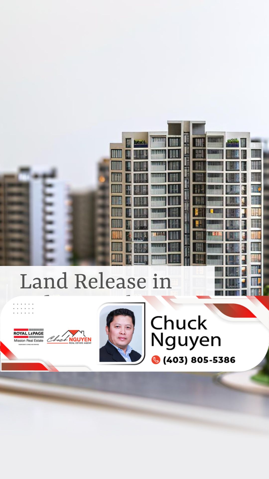 Land Release in Calgary, Edmonton for New Housing | Please check out our video.