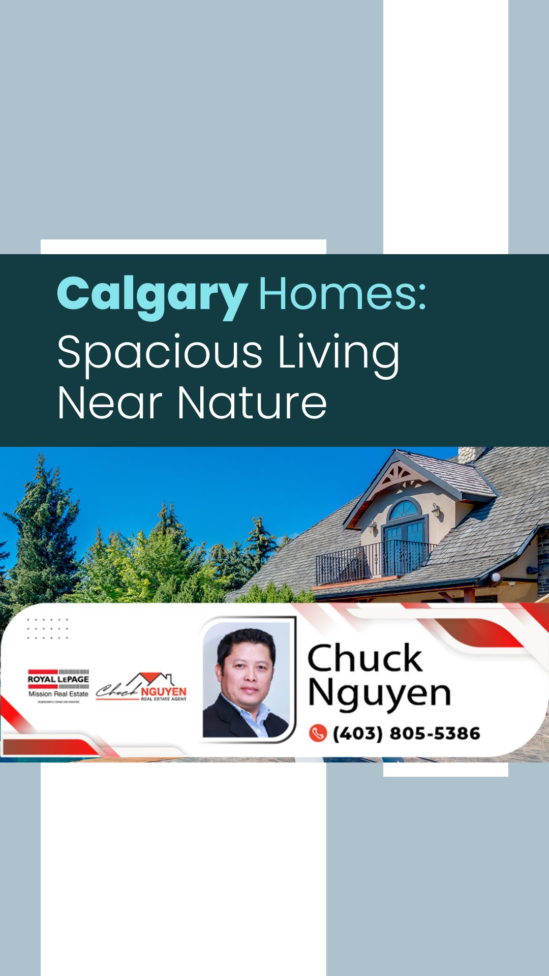 Calgary Real Estate: Spacious Living Near Nature | Please check out our video.