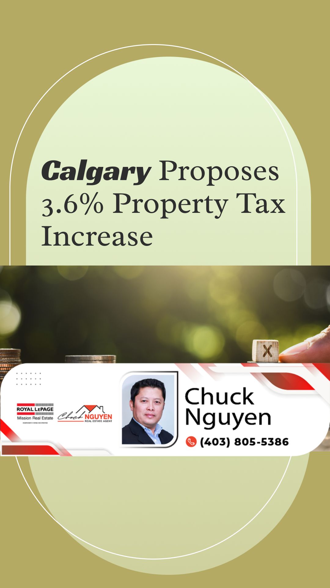 Calgary Proposes 3.6% Property Tax Increase | Please check out our video.