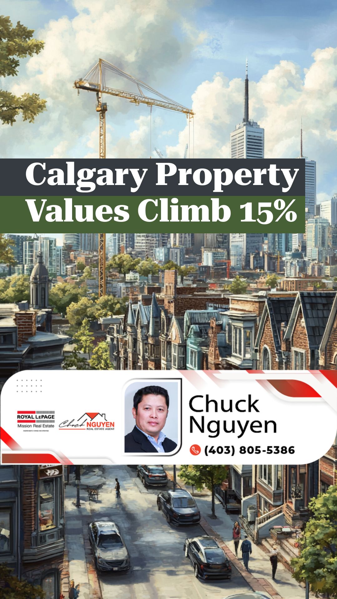 Historic Rise: Calgary Property Values Climb 15% | Please check out our video.